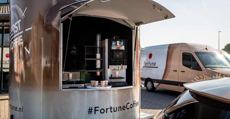 Fortune Coffee Regio Rijnland - Regio Zoetermeer Koffieglas